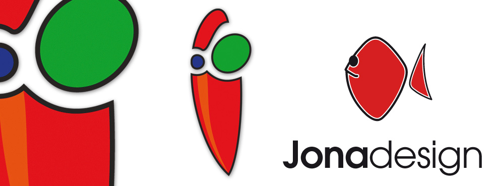 krux logo fisch jona walfisch rot roter richtlinien entwicklung komplex name illustration projekt trentiges jonadesign vorgaben strengen Jonadesign Jona Design Zürich