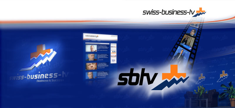 swiss design business tv sbtv corporate identity gestaltung und beratung webdesign logos signete internet werbung film Jonadesign Jona Design Zürich