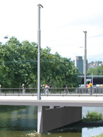 3d Visualisierung des Wettbewerbsprojekts Gessnerbrücke. Jonadesign Jona Design Zürich